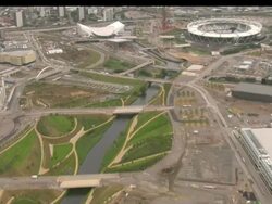 Olympic Park Aerials News Clip