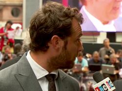 Jude Law at Anna Karenina World Premiere Anna Karenina World Premiere at Odeon Leicester Square on September 04, 2012 in London, England (Footage by WireImage Video/Getty Images) Stock Footage