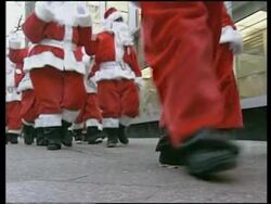 Volunteer Santas kick off holiday season News Clip