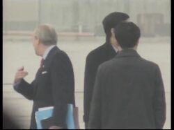 US Secretary of State Colin Powell arrives in China News Clip