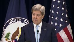 Kerry: Two-State Solution in 'Serious Jeopardy' News Clip