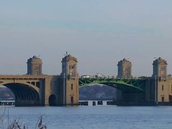 HD Old Baltimore Draw Bridge (1080/24P) Stock Footage