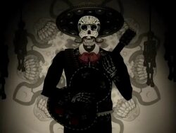 Day of the Dead Mariachi Stock Footage