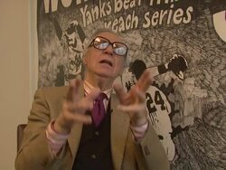 'The Amazing Kreskin' Interview Stock Footage