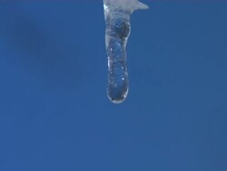 Melting ice 04 Stock Footage