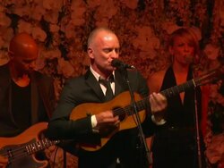 PERFORMANCE - Sting at LACMA Hosts 2013 Art+Film Gala Honoring David Hockney And Martin Scorsese Presented By Gucci Stock Footage