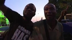 CLEAN : Celebrations erupt in Gambia after Barrow inauguration News Clip