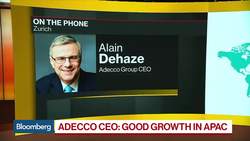 Adecco’s CEO on 2Q Earnings, Services Sector, Margins, U.S. Market News Clip