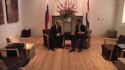 Putin on Thatcher and gay rights; gay and lesbian protest News Clip