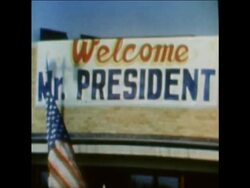 LIB 11-4-74 NIXON HELPS CONGRESSIONAL CANDIDATE CAMPAING AT SAGINAW, MICHIGAN News Clip