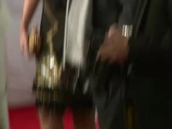 Billy Joel and Alexis Roderick at Elton John AIDS Foundation's 12th Annual "An Enduring Vision" Benefit Stock Footage