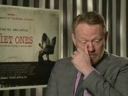 INTERVIEW - Jared Harris on what attracted him to the role at 'The Quiet Ones' Interviews at on April 1, 2014 in London, England. Stock Footage