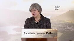 Theresa May unveils new 25-year Environment Plan in speech at the London Wetland Centre News Clip