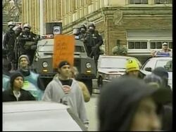 USA: SEATTLE: ANTI WTO DEMONSTRATION/RIOTS UPDATE (4) Instructional Video