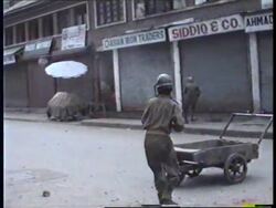 KASHMIR: WOMEN TAKE ACTION AGAINST THREAT OF RAPE News Clip