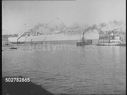 Sinking Of The Bismarck, British Avenge Hood News Clip