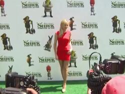 Cameron Diaz at the 'Shrek Forever After' Premiere at Universal City CA. (Footage by WireImage Video/GettyImages) Stock Footage