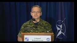 NATO spokesman says pro and anti-Gadhafi fighters talking in Sirte News Clip