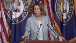 Nancy Pelosi on 50th Anniversary of Voting Rights Act Stock Footage