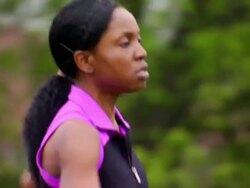 Nike Run's Left to Right 1 Stock Footage