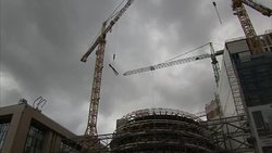 European Council building under construction News Clip