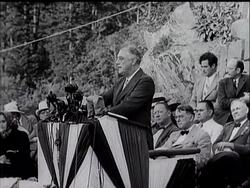 PRESIDENT ROOSEVELT ON NEW BASES FOR USA - News Clip