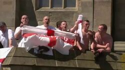 Right-wing group stage rallies while tributes keep pouring in for slain British soldier News Clip