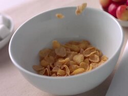 Corn flakes Stock Footage