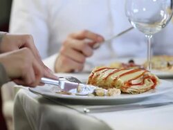 Eating Stock Footage