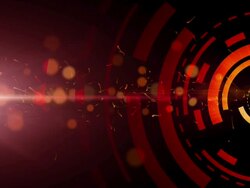 abstract Head Up Display animation Stock Footage