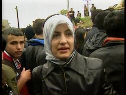 LEBANON: BEIRUT: PROTESTS OUTSIDE US EMBASSY News Clip