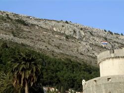 MOUNT SRD AND MINCETA TOWER Stock Footage