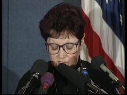 USA: JANE ROE ANTI-ABORTION CASE News Clip