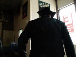 B-Roll: Joe Frazier exiting his gym. Stock Footage