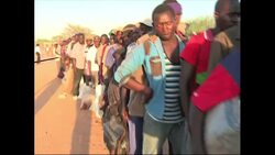 4:3 Families flee to Air Force base, fearful of further attacks by al-Shabab militants News Clip