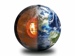 Center of the Earth Stock Footage