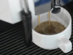 HD:Coffee shot maker Stock Footage