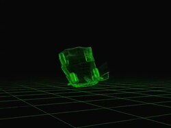 (HD1080) Car Crash Animation Stock Footage