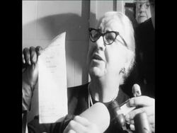 CAN 115 MOTHER OF LEE HARVEY OSWALD IN DALAS FOR A TRIAL OF JACK RUBY, HER SON'S KILLER News Clip