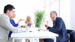Business meeting. Stock Footage