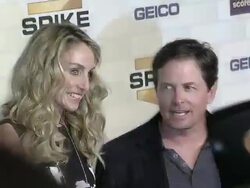 Michael J. Fox at the Spike TV's 'Scream 2010' at Los Angeles CA. (Footage by WireImage Video/GettyImages) Stock Footage