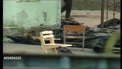 Beslan School Hostage Crisis Body Bags Outside School News Clip