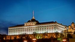 Moscow at night Stock Footage