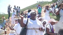 CLEAN : Faithful make annual Good Friday pilgrimage in Haiti News Clip