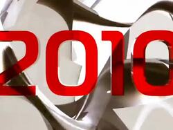 New 2010 year background, HD, Loop/Cycle Stock Footage
