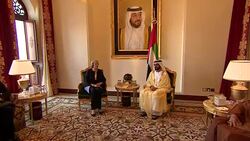 UK Prime Minister Theresa May meets various Middle Eastern Leaders on Bahrain visit News Clip
