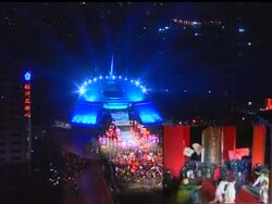 China welcomed its Olympic year Monday, with the country's biggest medal hope on hand to watch fireworks, singing and dancing at a countdown party for the Beijing Games. Instructional Video