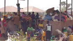 VOICED : S.Sudanese refugees flee to Uganda after attacks in Pajok News Clip