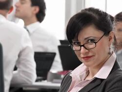HD: Portrait Of A Businesswoman Stock Footage