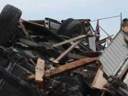 Tornado: Complete Destruction of Joplin Stock Footage